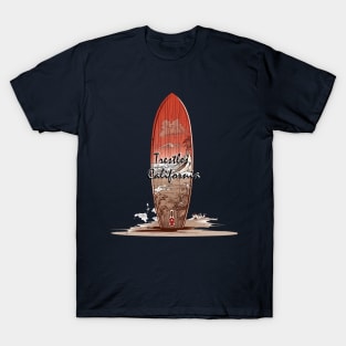 Surfing session Trestles, California T-Shirt